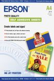 Epson Self-Adhesive Photo Paper - A4 - 10 Vellen - Wit