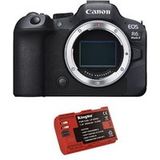 Canon EOS R6 Mark II + Kingma batterie 2000mAh (Canon LP-E6NH)