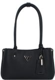 GUESS Schoudertas Meridian Girlfriend Satchel Black Zwart