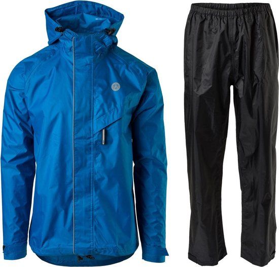 AGU Passat Regenpak Essential - Blauw - S