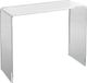 Table d'appoint en forme de U - Table en acrylique transparent