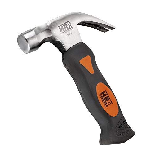 R/H HR 170145 Stubby Carpenter's Hammer - 220 g - Fiberglass Handle