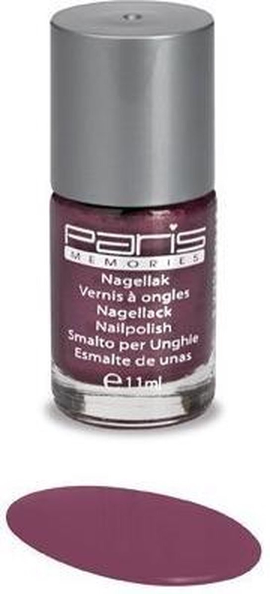 Paris Memories - Nagellak - donker oud roze - nummer 240 - 1 flesje met 11 ml.