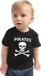Bellatio Decorations Shoppartners Bv Piraten T-shirt Zwart Peuter Unisex Katoen 92