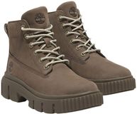 Timberland Greyfield Mid Lace Up Boots Dames Bruin Leer