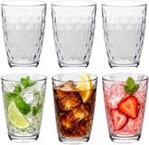 Cosy&Trendy Cosy Moments Verres à boire Mirrors - 6 pièces - 390 ml - Transparent - Verre
