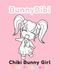BunnyBibi's Daily Life: Chibi Bunny Girl Coloring Book