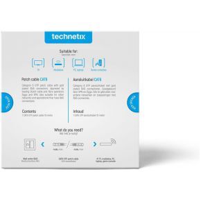 Technetix Netwerkkabel (UTP) CAT6 15m