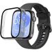 Phonillico® Coque compatible avec Huawei Watch Fit 3 - Housse de protection rigide écran transparent verre trempé