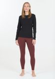 Athlecia Tights Nagar V2 Dames XXS Donkerrood