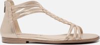 Tamaris Sandalen goud Texrtiel - Dames - Maat 37