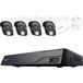 Reolink 4K UHD Beveiligingscamerasysteem - PoE - 8-kanaals NVR met 24/7 Opname - Slimme Detectie - Tweewegaudio - NVS8-8MB4