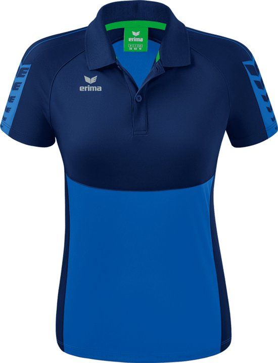 ERIMA Six Wings Polo Dames - New Royal-New Navy - Maat 36