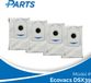 Plus.Parts Ecovacs DSX39 Stofzakken (4 Stuks, Plus.Parts® alternatief voor DDB030025)