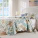 Greenland Home Barefoot Bungalow Atlantis Jade Quilt Set, 5-delige Full/Queen, Jade