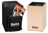 Sela SE 154 IT Primera Cajon beginner bundel met rugzak, cajon pad, Italiaans Cajon boek, CD en DVD