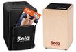 Sela SE 154 IT Primera Cajon beginner bundel met rugzak, cajon pad, Italiaans Cajon boek, CD en DVD