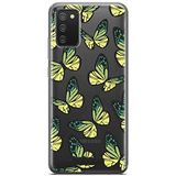 ERT GROUP mobiel telefoonhoesje voor Samsung A02S origineel en officieel erkend Babaco patroon Butterflies 002 optimaal aangepast aan de vorm van de mobiele telefoon, gedeeltelijk bedrukt