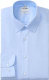 OLYMP chemise body fit - popeline - bleu - facile à repasser - tour de cou : 40 (taille UE : M)