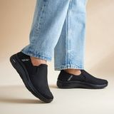 Skechers Go Walk 2.0 Slip-ins zwart Textiel