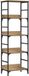 vidaXL Boekenrek Hout Artisanaal Eikenkleurig 50x33x153 cm