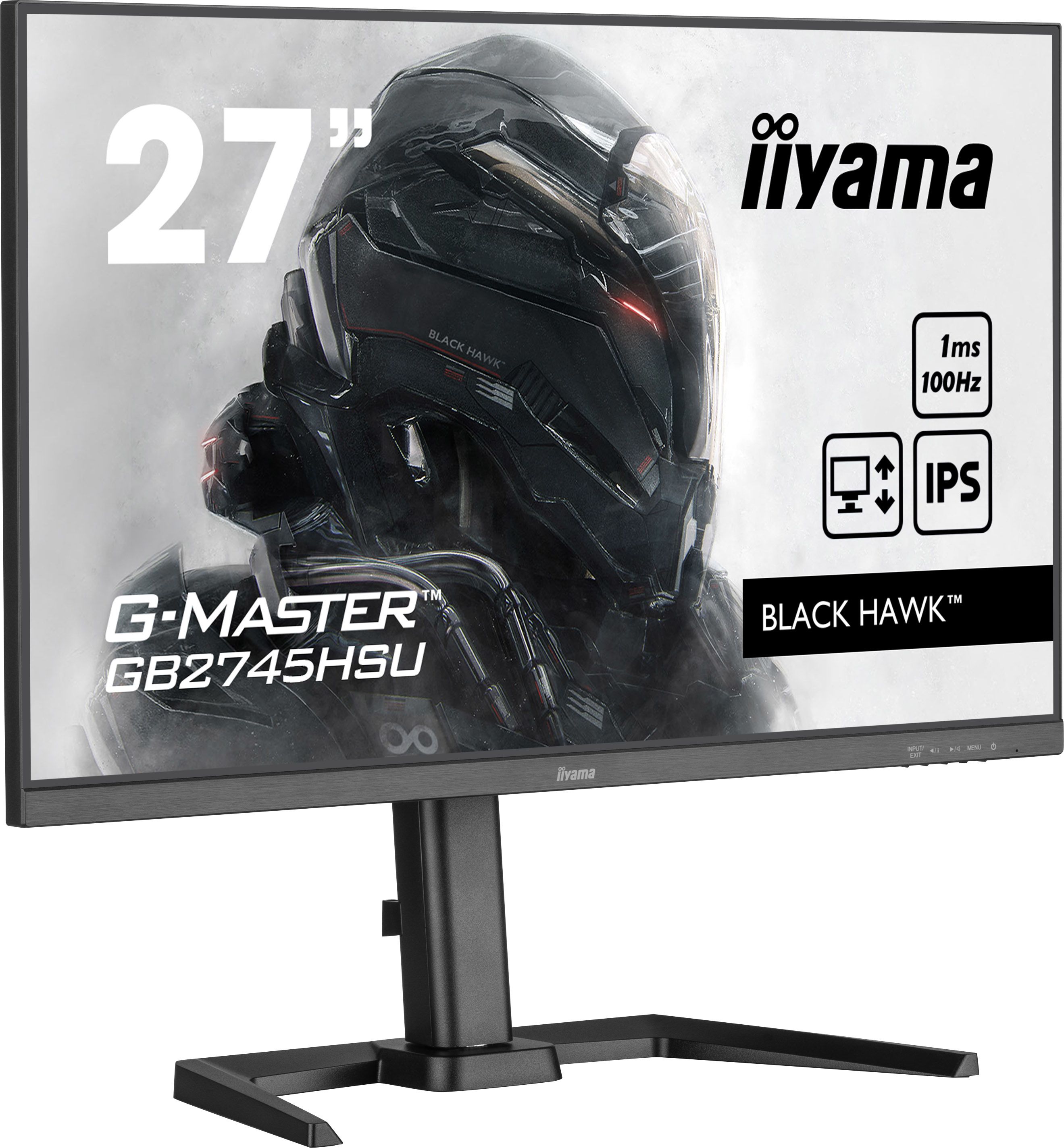 iiyama G-MASTER GB2745HSU-B2 27" Full HD IPS 100Hz Gaming Monitor
