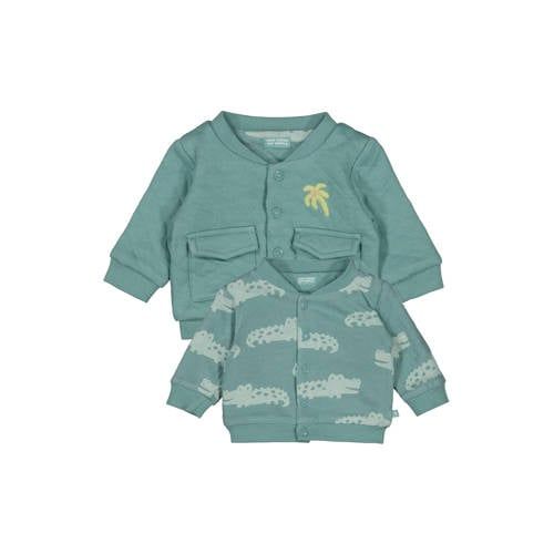 Feetje reversible bomberjack You Croc my World groen