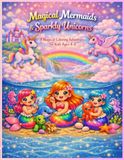 Magical Mermaids & Sparkly Unicorns: "A Magical Coloring Journey Beneath the Waves and Over the Rainbow”