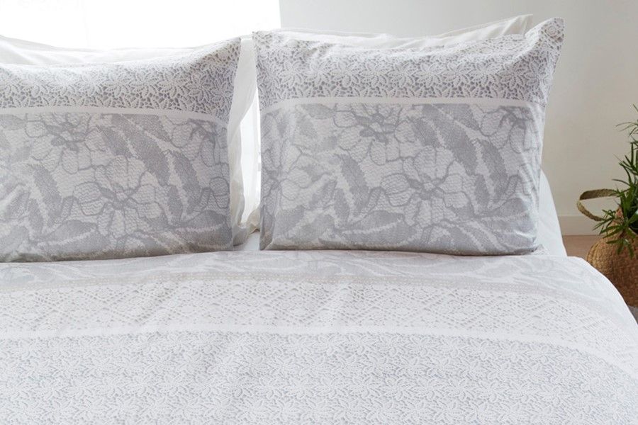 Beddinghouse Lacy Dekbedovertrek Naturel - 200x200/220 cm