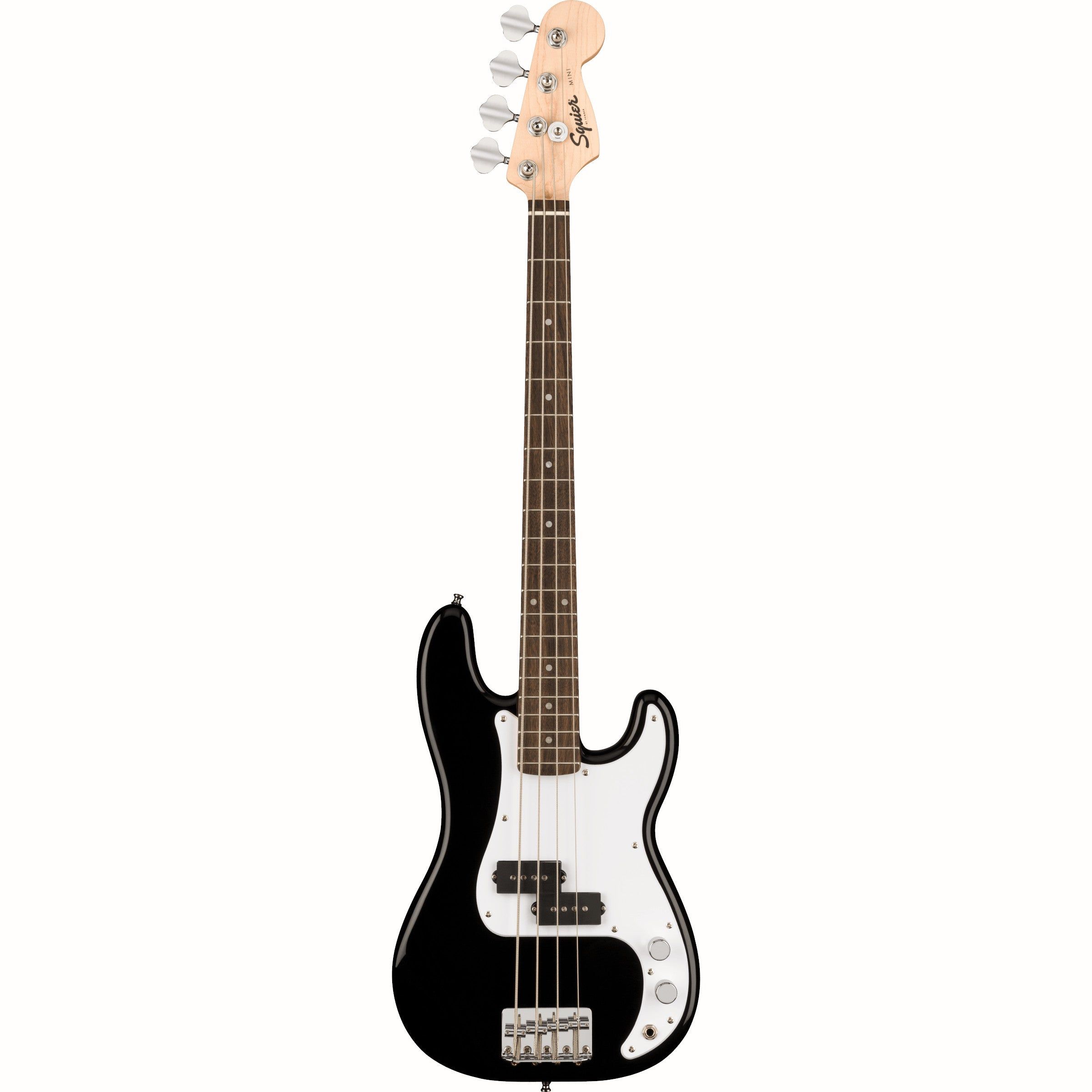 Squier Mini Precision Bass - Black - Kinderbasgitaar / Reisbasgitaar