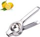 Presse-citron et presse-lime manuel sans marque avec poignée en silicone, résistant au lave-vaisselle, pour jus fraîchement pressé