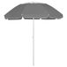 vidaXL Strandparasol 300 cm antracietkleurig