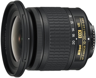 Nikon AF-P DX Nikkor 10-20mm f/4.5-5.6G VR - Ultra-Wide Lens - Black