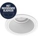 Pragmi Axis Spot Armatuur GU10 - GU10 spot encastrable avec ressorts - Rond - Blanc - Aluminium - Ø90mm