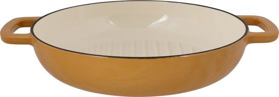 Cosy&Trendy Fontestic Grillpan Amber Gold Gietijzer Ø 28cm