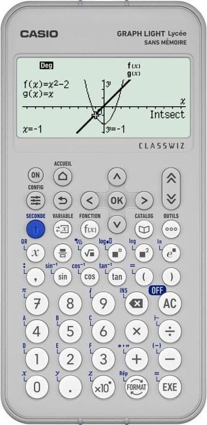 Casio Grafische rekenmachine Graph Light Wit