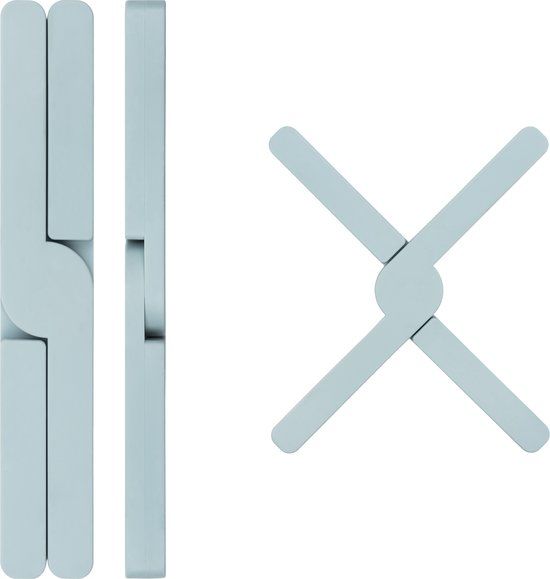 Krumble Pannenonderzetter - Opvouwbaar - Lichtblauw