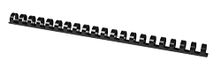 OFFICE PRODUCTS 20241415-05 plastic bindrug 100 stuks DIN A4 14 mm (115 pagina's) bindingskammen plastic binding | kunststof | kleur: zwart