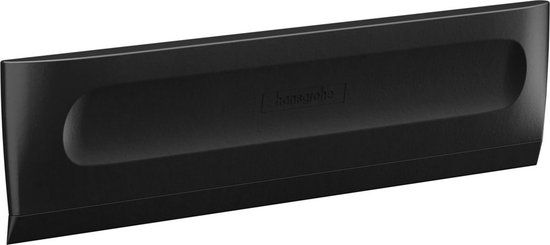Hansgrohe WallStoris wisser 19.5x4.4cm Zwart mat