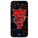 Nike Hoesje voor iPhone 17e Just Do It rood Mani acase