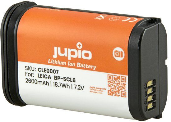 Jupio BP-SCL6 2600mAh Li-Ion Spiegelreflexcamera Accu