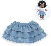 Corolle Poppenrokje Blauw 36cm