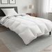 vidaXL Jaarrond dekbed set 2 stuks 140 x 200 cm wit