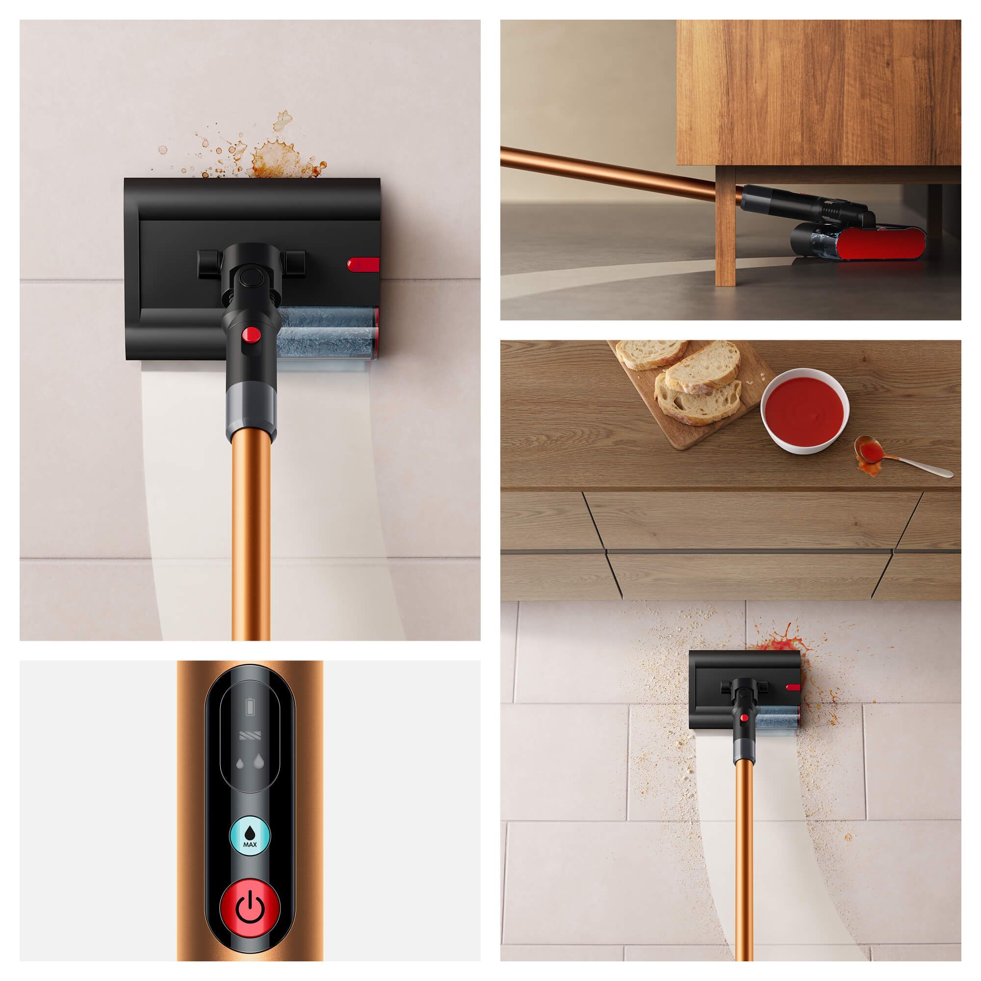 Dyson Pencilwash - Steelstofzuiger - Nat - Zakloos - Meerkleurig