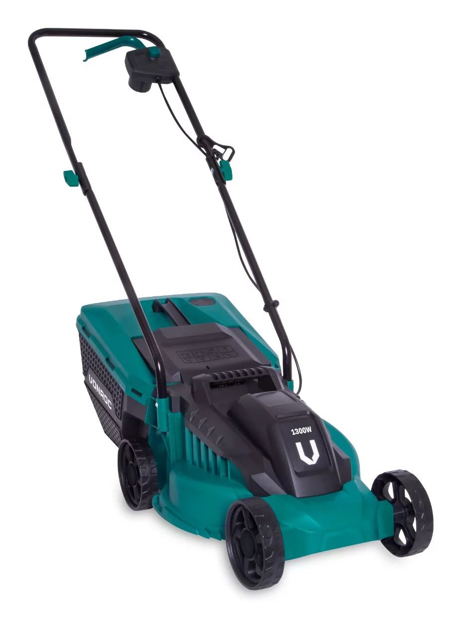 VONROC LM502AC Grasmaaier - 1300W - 32 cm maaibreedte - 30/50/70 mm - Incl. 30L Opvangbak