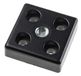 RS PRO Grondplaat type voetplaat, 40, M5, M8, 5 mm