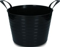 Vplast Emmer V-Trug Flexi 40 liter Zwart