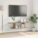 Maison Exclusive - meuble TV, 102 x 35 x 35 cm, panneau de particules, placage chêne artisanal