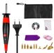 Kit de réparation pour textile et cuir, avec applicateur et 9 embouts