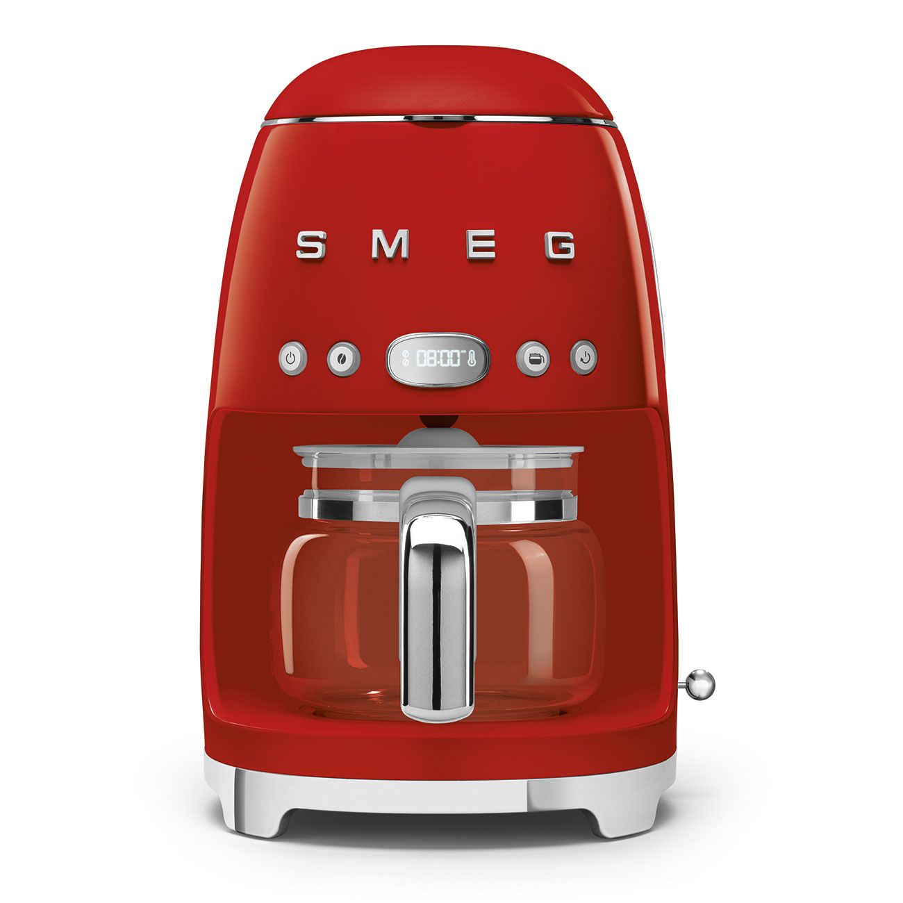 Smeg DCF02RDEU - Rood - Filterkoffiezetapparaat - 10 kopjes - Warmhoudfunctie